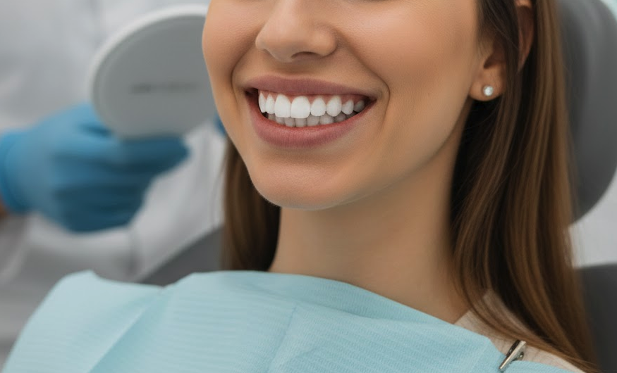 Carillas de porcelana para estética dental en Clínica Javier Corzo, Granada